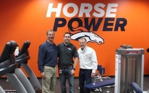 Fitness Gallery Adds TuffStuff Proformance Plus to Denver Broncos Stadium Room Gym