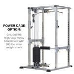 Power Cage Option: High Low Pulley Attachment (CHL-305WS)