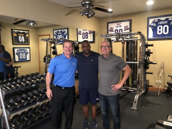 Donny Salum and Michael Shanks visit Rod Smith Home Gym