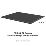 Rubber Free Standing Olympic Platform (PXLS-7923.1)
