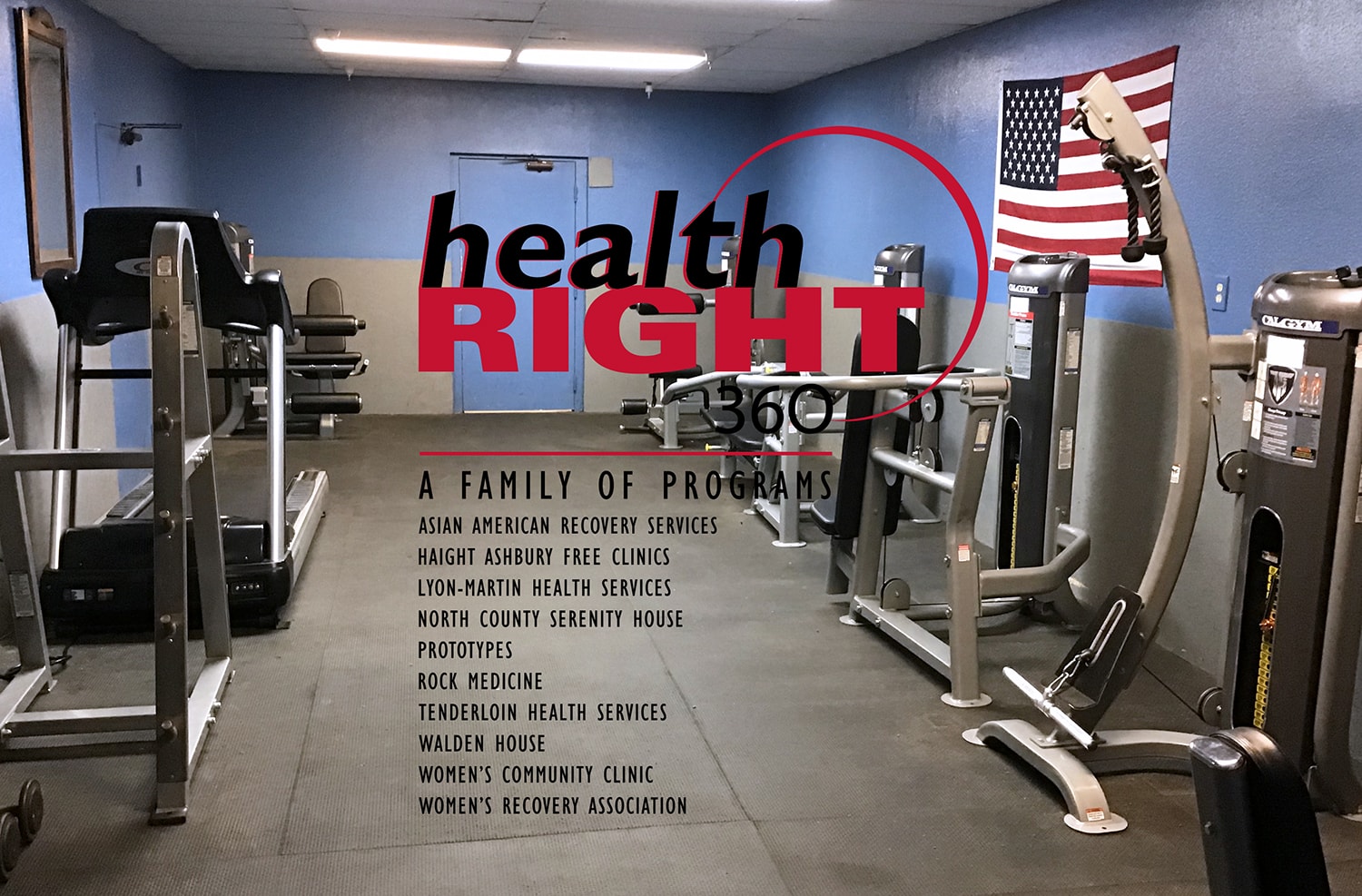 TuffStuff Fitness CalGym Equipment Donation to HealthRIGHT 360